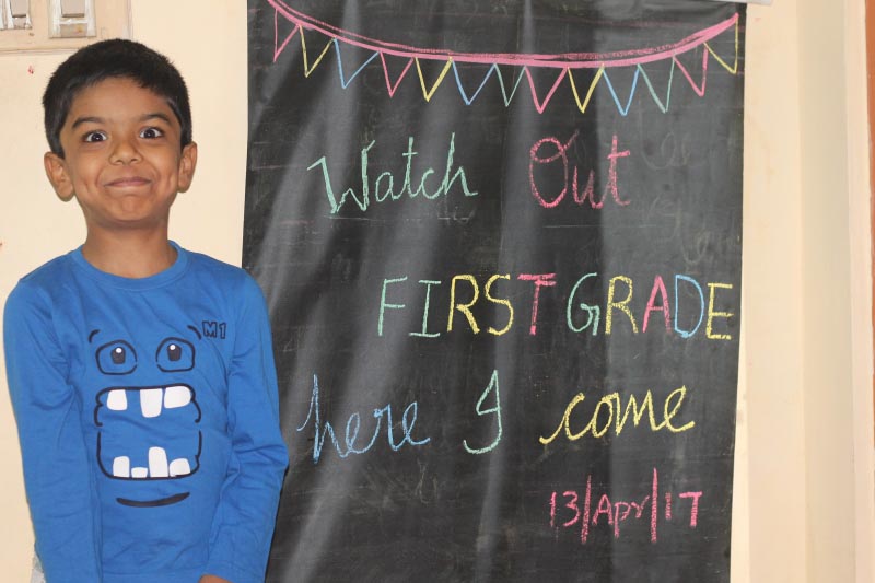 My Kindergartener Son