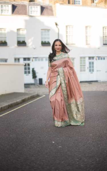 My Parenting Eureka Moment: And A Classic Wedding Saree