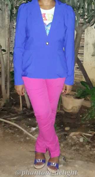 My Ruffled Hem Ladies Blazer From Dresslink