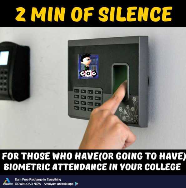 My Tryst With Biometric