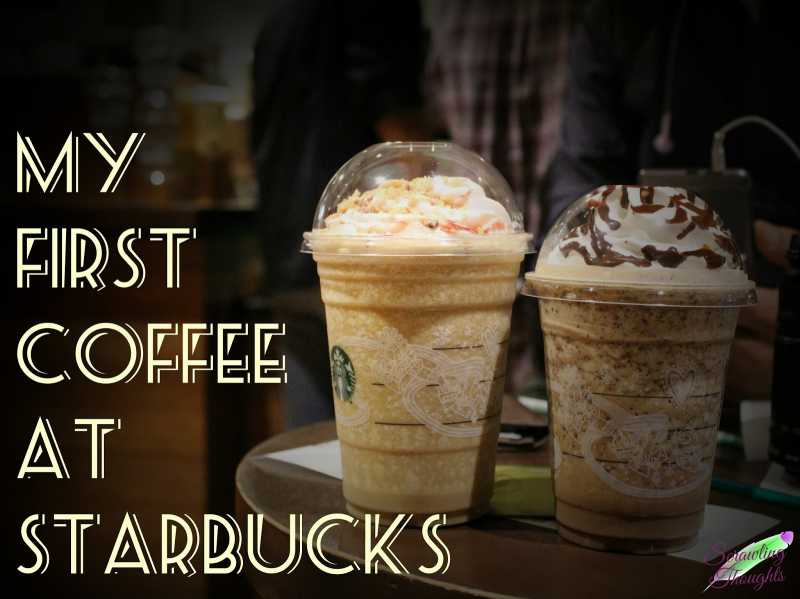 My First Coffee At Starbucks