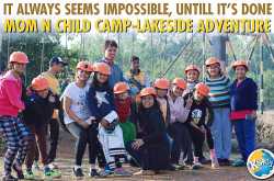 My first ever Mom n Me Camp to Kamshet with Kshitij - Mommys Day Out