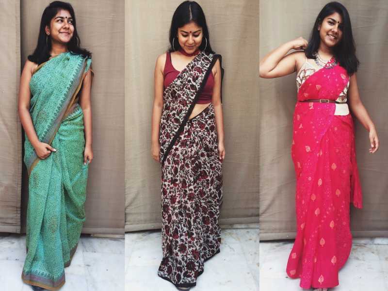 My Friends And I Wore Sarees For A Week!