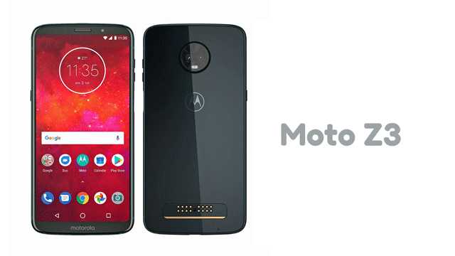 MyPhoneUpdate: Motorola Moto Z3 Launches With Verizon 5G Moto Mod At Aug 16