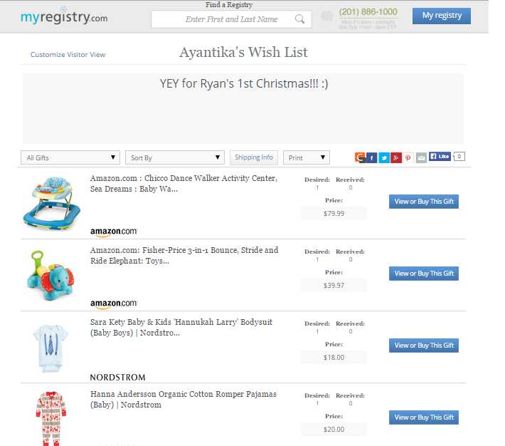 MyRegistry For The Holidays?