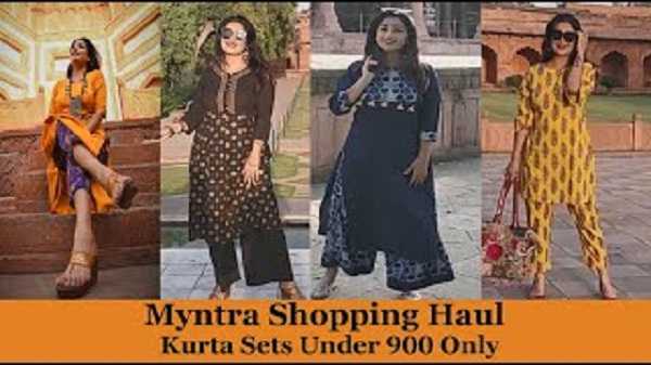 Myntra Cotton Suits Under 900: Myntra Sale Shopping