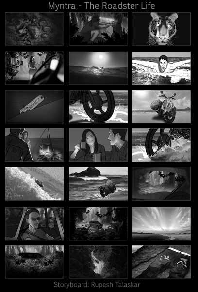 Myntra.com New TVC 2016 Storyboard