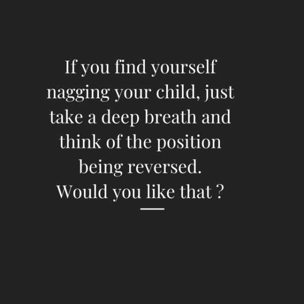 N - Are You A Nagging Parent?