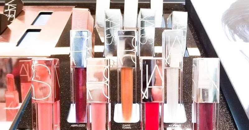 NARS Full Vinyl Lip Laquer - Swatches