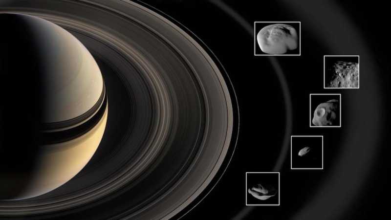 NASA Spots Ravioli-like Moons Nestled In Saturns Rings - LET ME SHOUT
