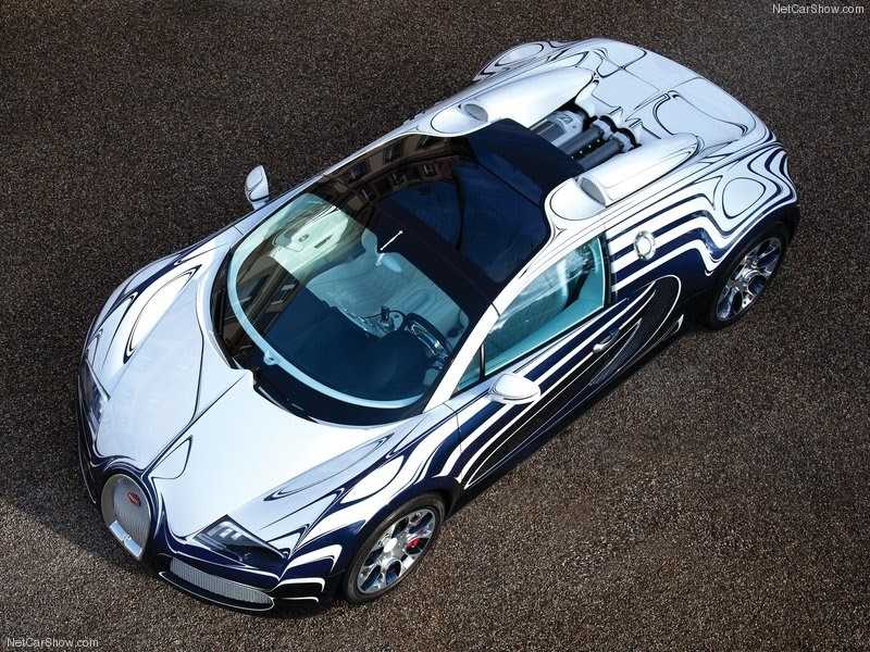 NEW BUGATTI VEYRON GRAND SPORT LOR BLANC
