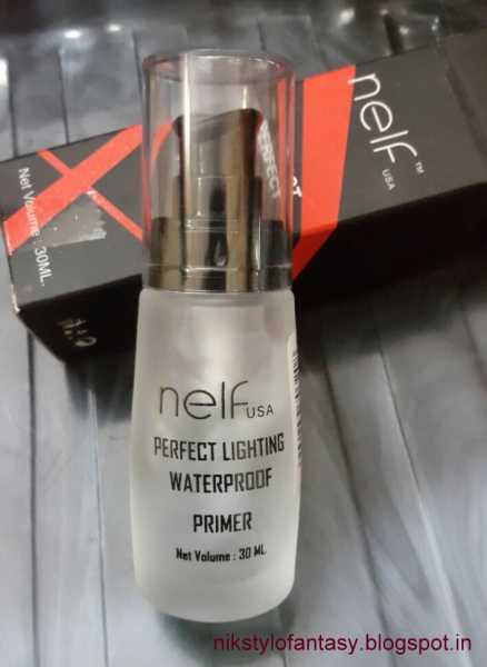 NEW LAUNCH - NELF COSMETICS PERFECT LIGHTING WATERPROOF PRIMER