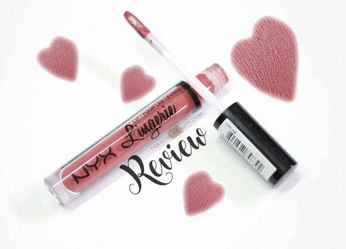NYX Lip Lingerie In Exotic Review & Swatches - That Chic Beauty