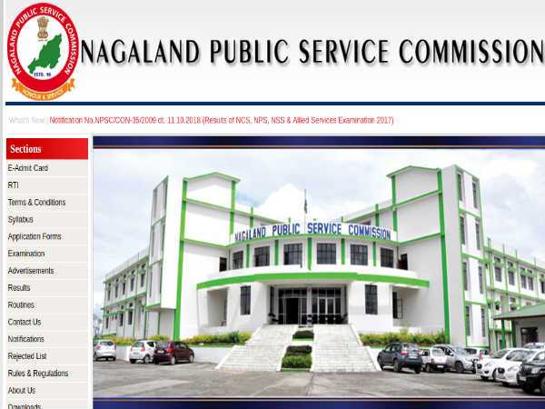 Nagaland Public Service Commission NPSC Recruitment 2019 - 17  LDA-Cum Computer Assistant