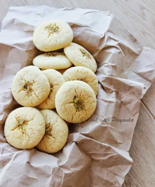 Nankhatai/Indian Cookies (Eggless)