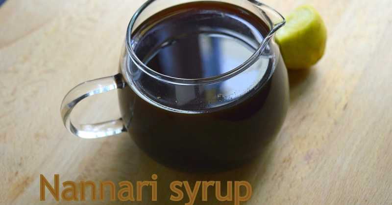 Nannari Syrup With Jaggery  | Summer Drink