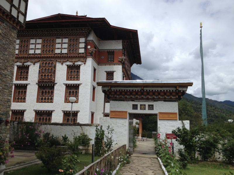 National Library Of Bhutan,Thimpu.