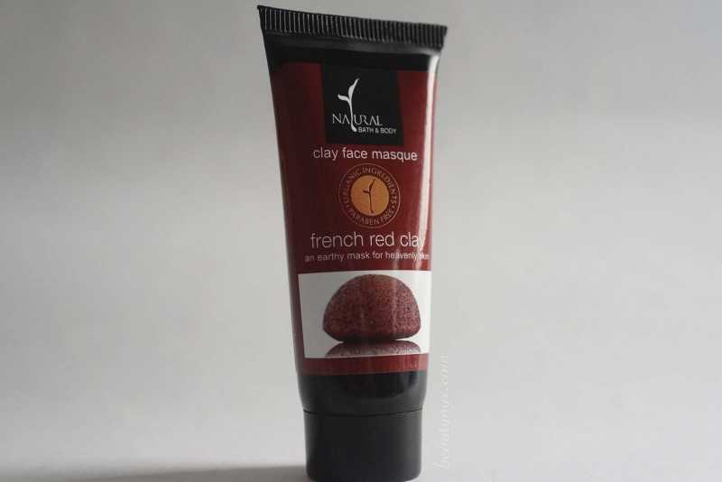 Natural Bath & Body French Red Clay Face Masque | Review