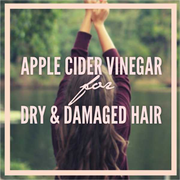 Natural Remedies For Dry Damaged Hair - Apple Cider Vinegar