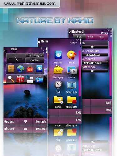 Nature Theme For S60 5th Edition Phones