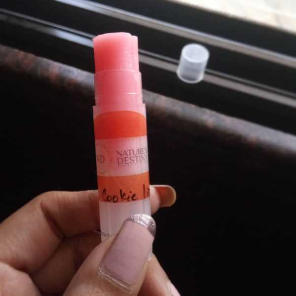 Nature’s Destiny Pink Cookie Lip Balm Review.