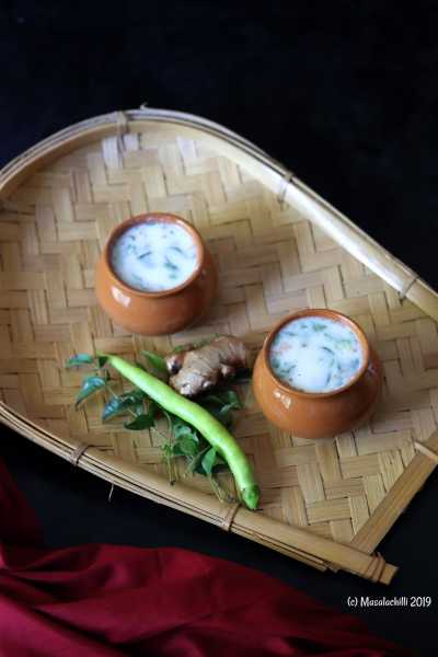 Neer Mor / South Indian Spiced Buttermilk Recipe - Masalachilli - A Celebration Of Indian Vegetarian Cooking, With A Twist!