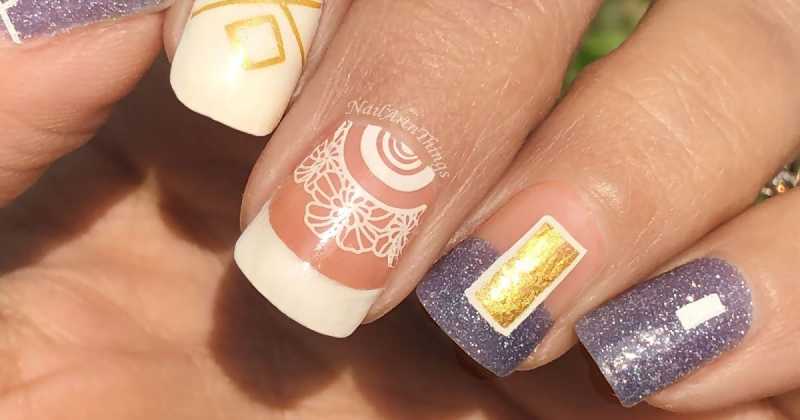 Negative Space Nail Art Using Zoya NYX