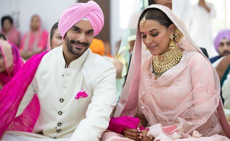 Neha Dhupia Got Married To Angad Bedi And Here Are The Pictures