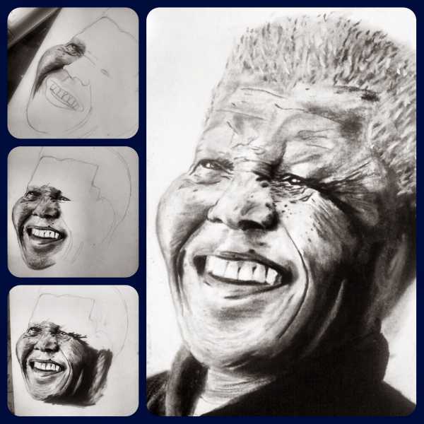 Nelson Mandela (collage)