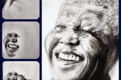 Nelson Mandela (collage)