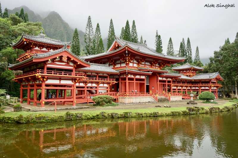 Nestled In The Lap Of Nature: Byodo-In Temple