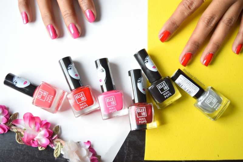 New Elle 18 Nail Pops Swatches