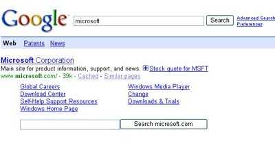 New Feature In Google Search Results