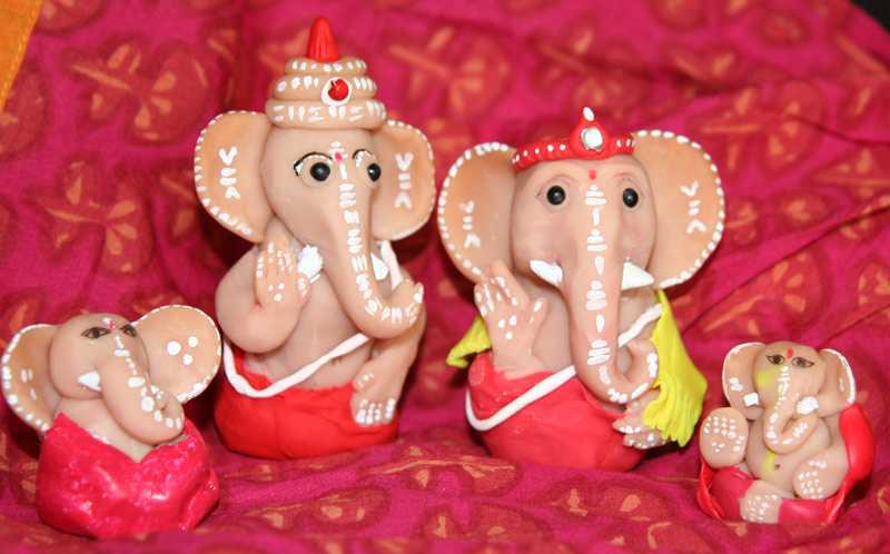 New Guest On My Blog And Her Hand Made Ganesha