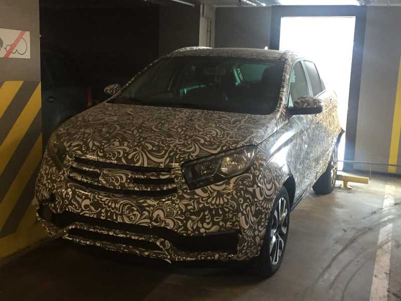New Lada Spy Shot