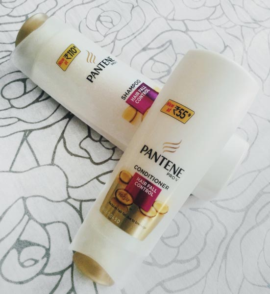 New Pantene Pro-V Hair Fall Control Shampoo And Conditioner Review #14DayChallenge 