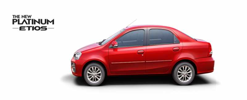 New Platinum Toyota Etios - The Family First Sedan