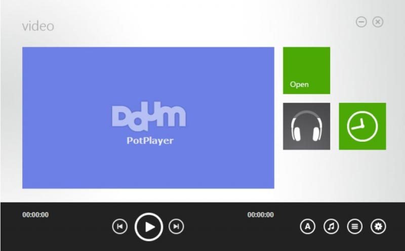 New PotPlayer Skin Gives You The Best Metro UI Media Player