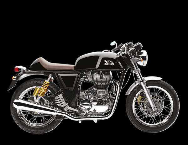New Royal Enfield Continental GT. The All Black Cafe Racer