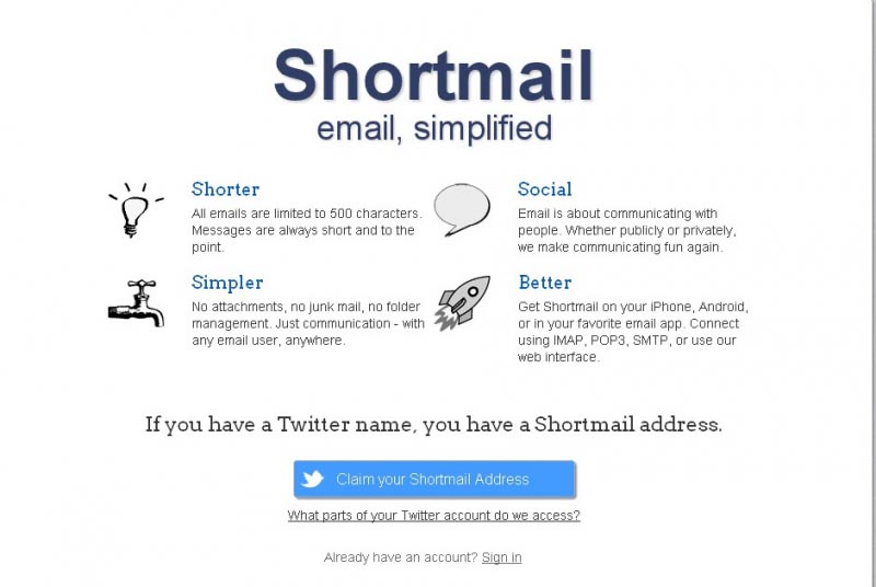 New ShortMail Cuts Email To 500 Characters Or Less