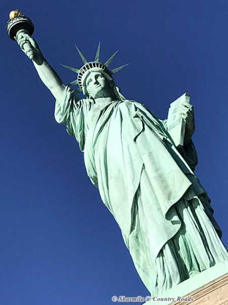 New York In November - Statue Of Liberty And Ground Zero 