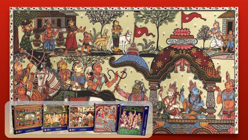 New Products! Indian Art In Puzzles