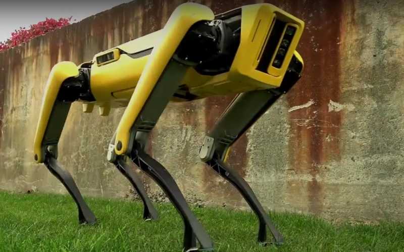 New Version Of Robo Dog Invented By Boston Dynamix