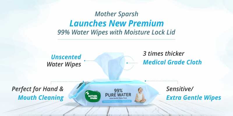 New Water Wipes By Mothersparsh- As Gentle As Pure Love - Mommys Day Out