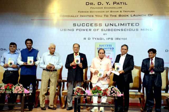 News : R. D. Tyagi, Former Police Commissioner, Launches His Book “Success Unlimited”
