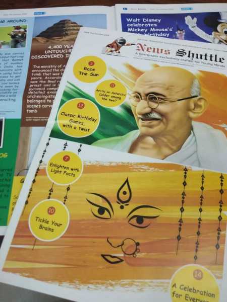 News Shuttle: A Newspaper That Makes Sense To Kids.