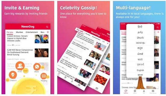 Newsdog App Review :Payment Proof & Invite Code | Money Earn Way |