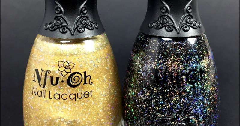 Nfu-Oh Glitter Collection Nail Polishes Swatches And Nail Art
