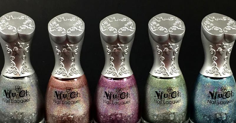 Nfu Oh Holographic Polishes: Swatches And Nail Art 