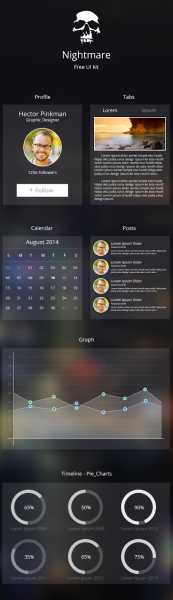 Nightmare - Free UI Kit